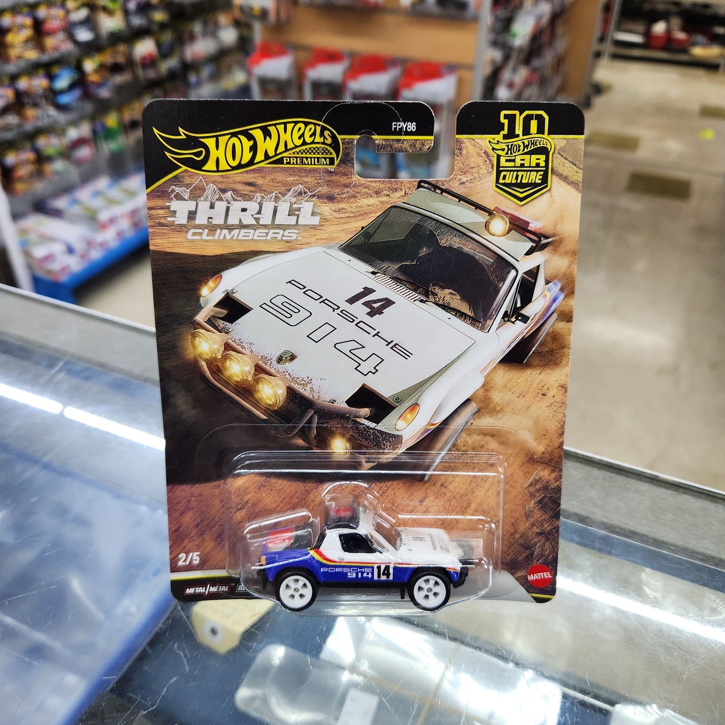 Hot Wheels Premium - Thrill Climbers - Porsche 914 Safari