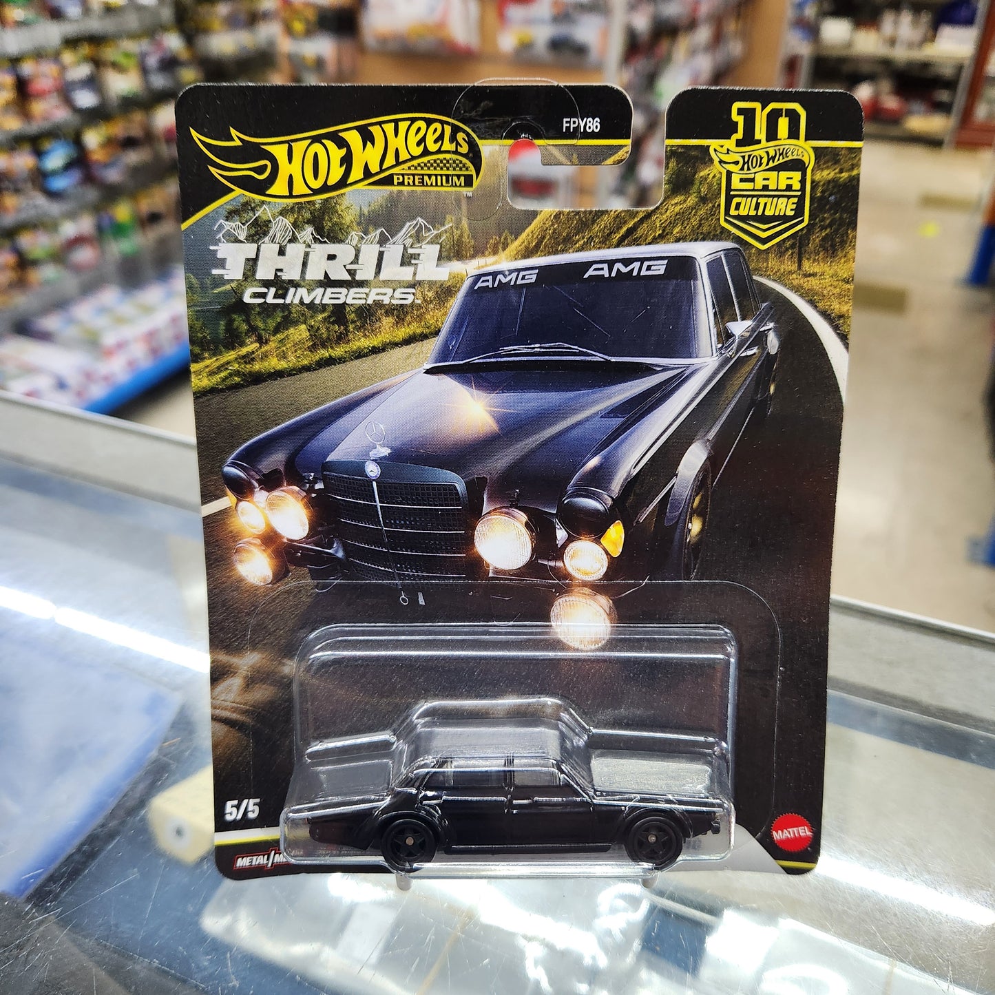 Hot Wheels Premium - Thrill Climbers - Mercedes-Benz 300 SEL 6.8 AMG