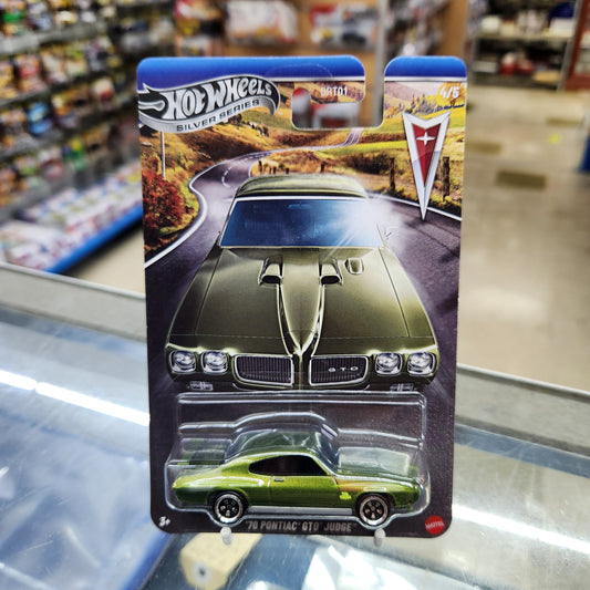 Hot Wheels Silver Series - Pontiac Centennial Celebration - 1970 Pontiac GTO Judge