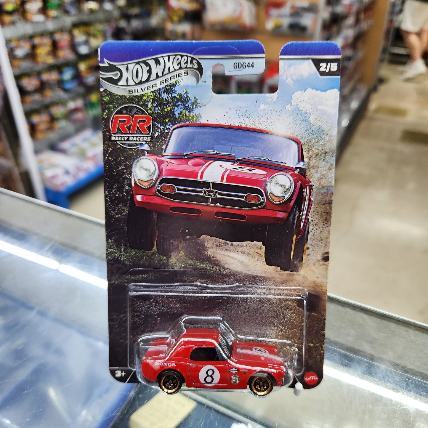 Hot Wheels Silver Series - Rally Racers Series - Honda S800 Racing #8