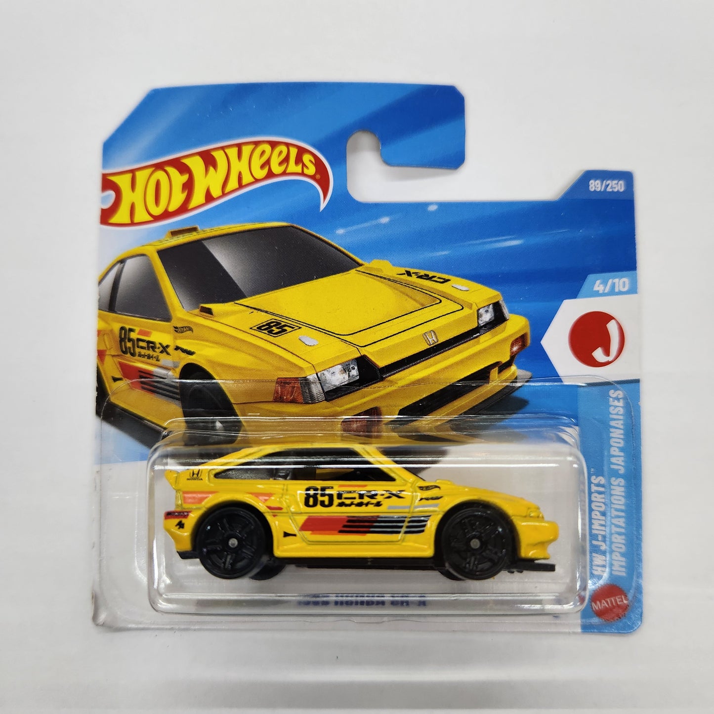 Hot Wheels - 1985 Honda CR-X #85 - Short Card