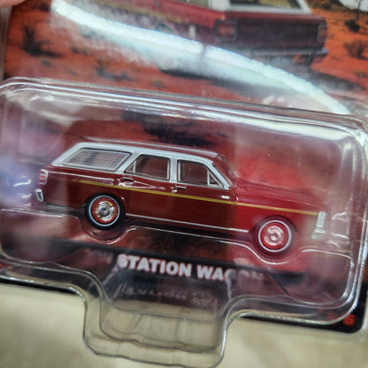 Oz Wheels - Fully Sick Detail (FSD) - Series 2 - 1969 Ford XW Station Wagon (Maroon/White)