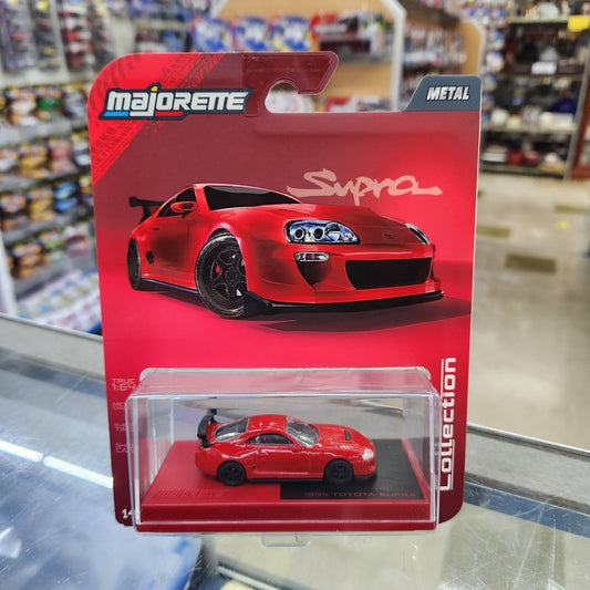 Majorette - Collection Series (Wave 4) - 1995 Toyota Supra (Fire Red)
