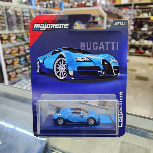 Majorette - Collection Series (Wave 4) - 2005 Bugatti Veyron 16.4 Super Sport (Blue)