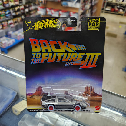Hot Wheels Premium - Pop Culture (2026 Mix 2) - 1955 Back to the Future III Time Machine