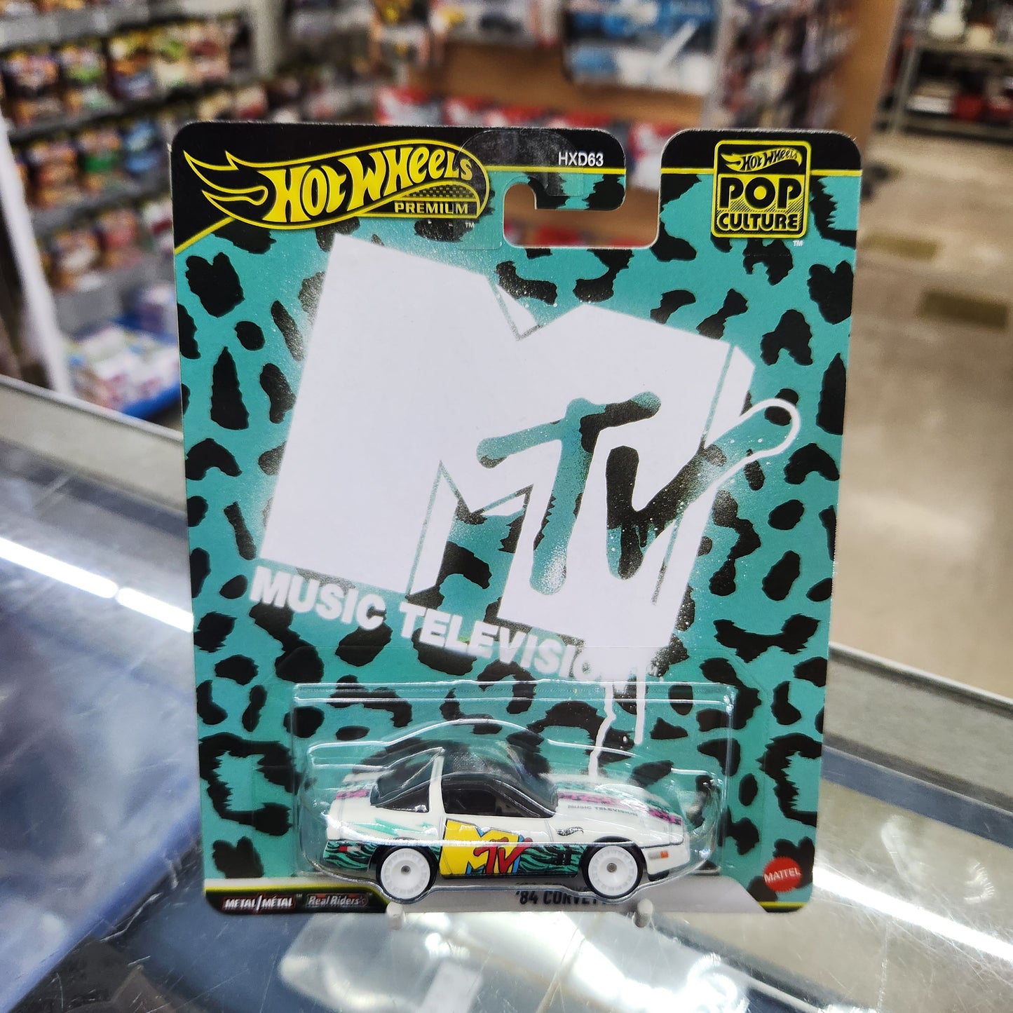 Hot Wheels Premium - Pop Culture (2026 Mix 2) - '84 Corvette 'MTV Music Television'