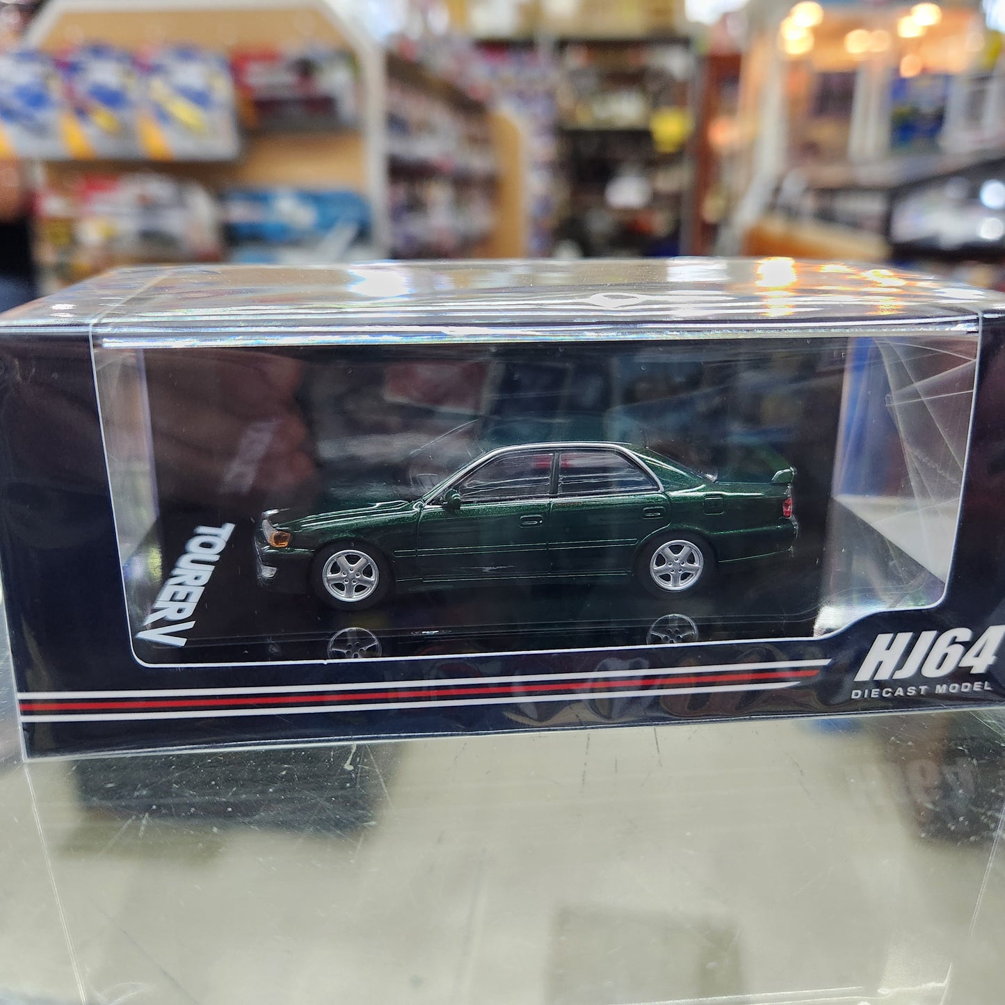 Hobby Japan - Toyota Chaser Tourer V (JZX100) Early Version 1996  (Dark Green Mica)