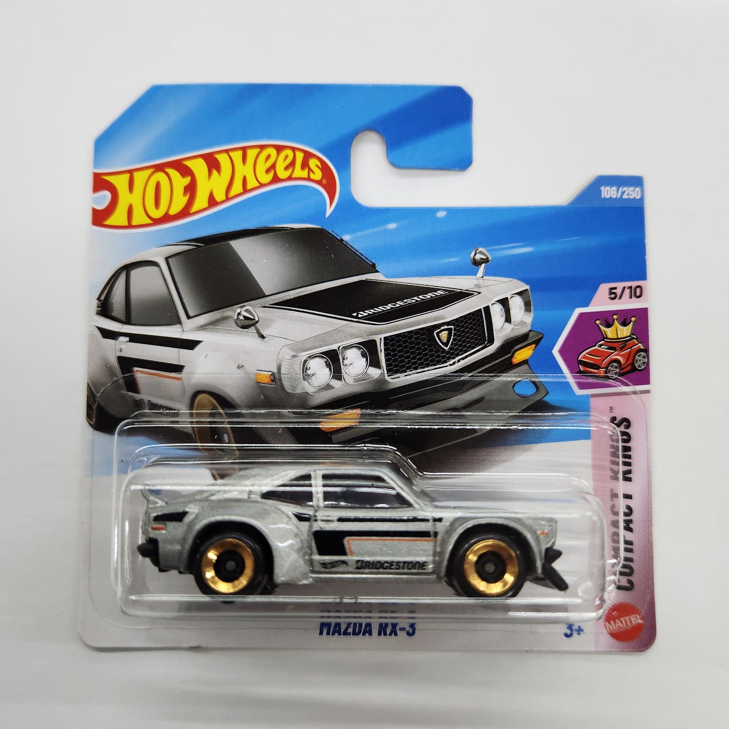 Hot Wheels - Mazda RX-3 'Bridgestone' - Short Card