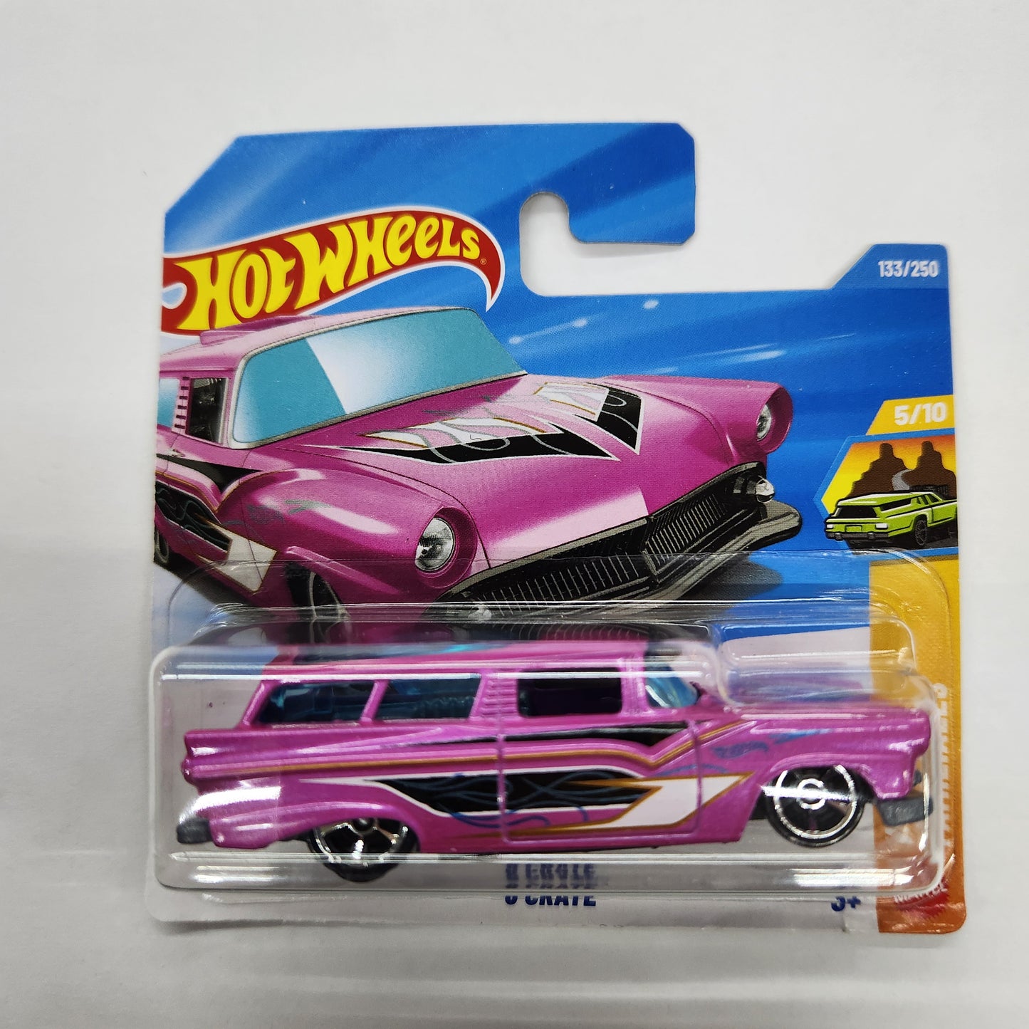 Hot Wheels - 8 Crate (Pink) - Short Card