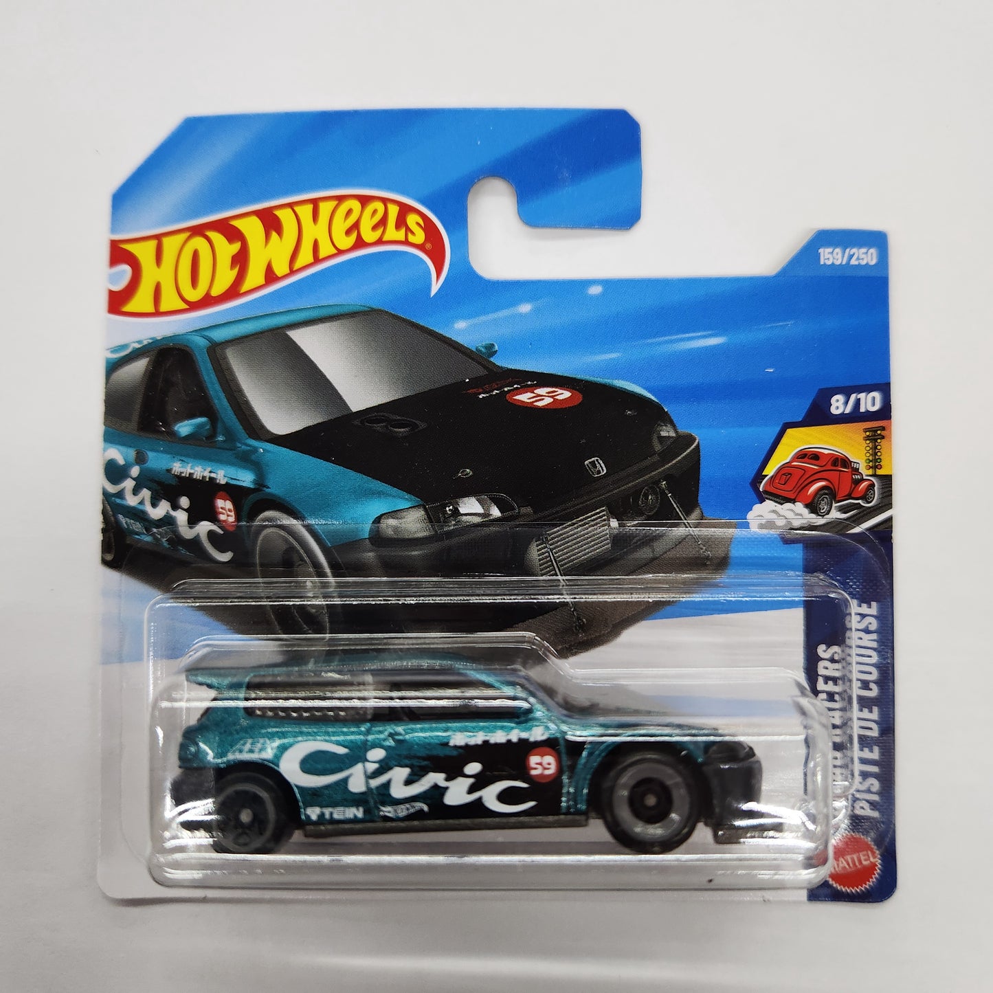 Hot Wheels - Honda Civic Custom #59 - Short Card