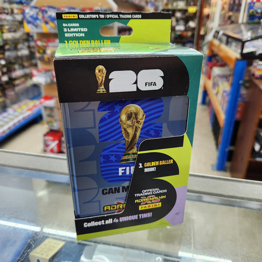 Panini - FIFA World Cup Adrenalyn XL 2026 Card Classic Tin - Blue