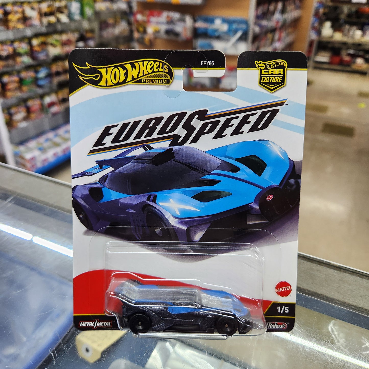 Hot Wheels Premium - 'Euro Speed' - Bugatti Bolide