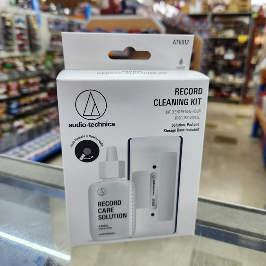 Audio Technica LP Record Cleaning Pad and Fluid
