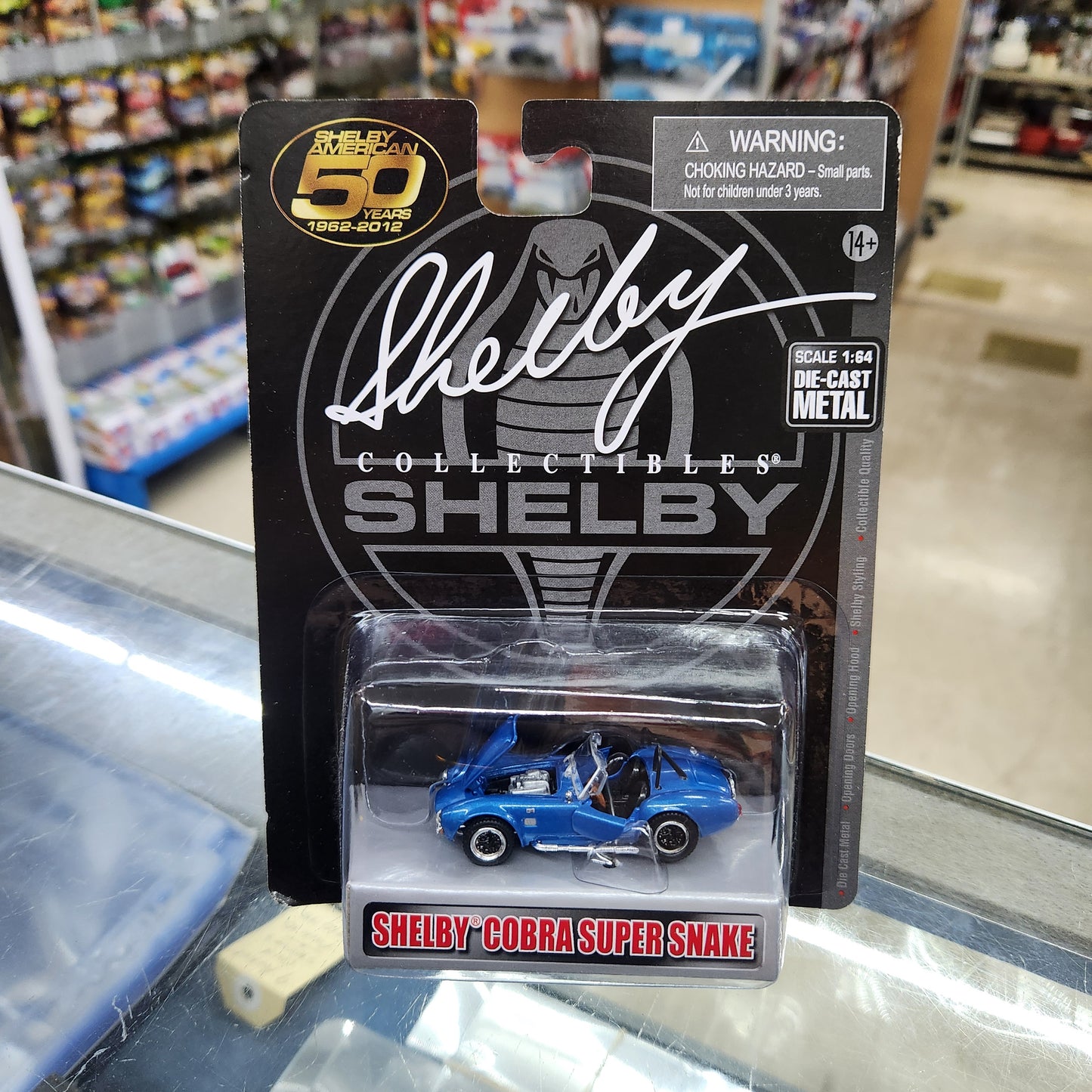Shelby Collectibles - Shelby Cobra Super Snake (Sky Blue) - 1:64 Scale