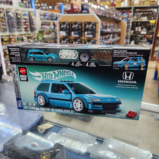 Mattel - Hot Wheels Speed Series - Custom '90 Honda Civic EF - 248 Pieces