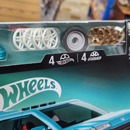 Mattel - Hot Wheels Speed Series - Custom '90 Honda Civic EF - 248 Pieces