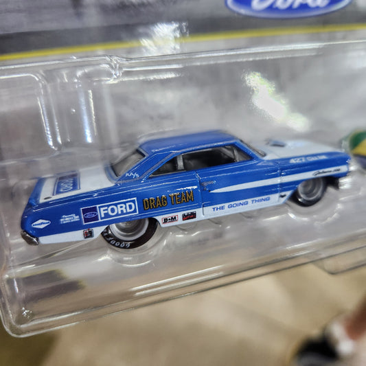 Hot Wheels Premium - Car Culture - 2 Pack - '64 Galaxie 500 & '67 Ford Anglia Racer