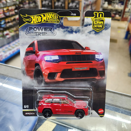Hot Wheels Premium - Power Trip (2026) - 2019 Jeep Grand Cherokee Trackhawk