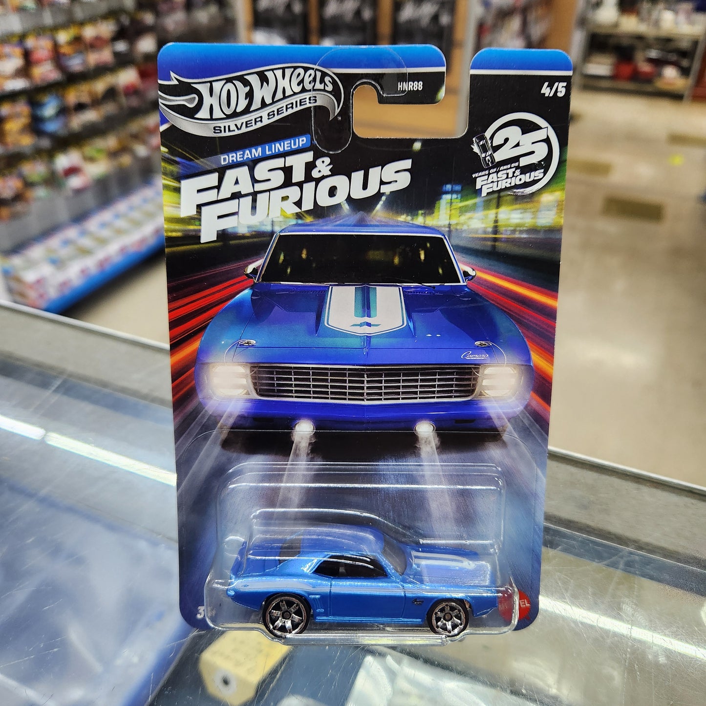 Hot Wheels Silver Series - Fast & Furious: Dream Lineup - 1969 Camaro (Light Blue)