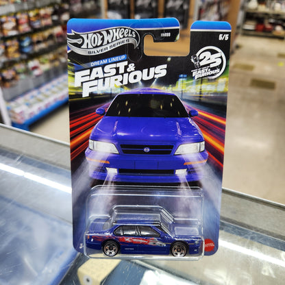 Hot Wheels Silver Series - Fast & Furious: Dream Lineup - 1999 Nissan Maxima (Royal Blue)