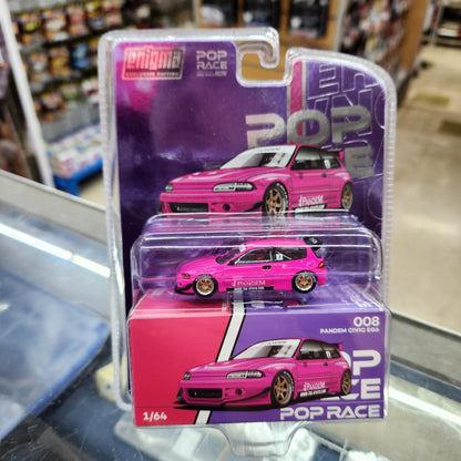 Pop Race - Honda Pandem Civic EG6 'Enigma' (Pink)