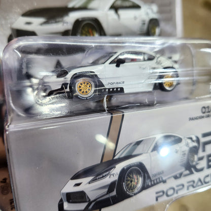 Pop Race - Toyota Pandem GR86 'Enigma' (Crystal Pearl White)- 1:64 Scale