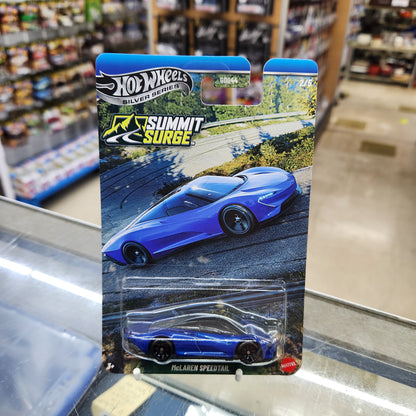 Hot Wheels Silver Series - Summit Surge - McLaren Speedtail (Blue)