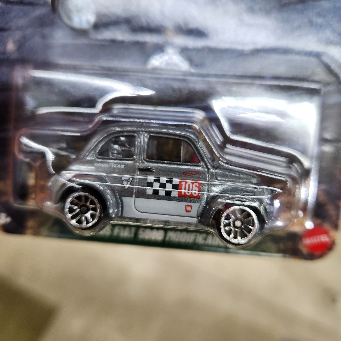 Hot Wheels Silver Series - Summit Surge - 1960 Fiat 500D Midificado