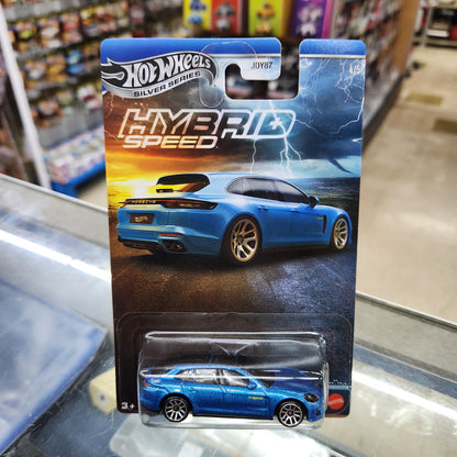 Hot Wheels Silver Series - Hybrid Speed - Porsche Panamera Turbo S E-Hybrid Sport Turismo (Blue)