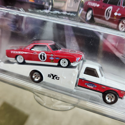 Hot Wheels - Team Transport - '66 Chevrolet Corvair Yenko Stinger/'72 Chevy Ramp Truck