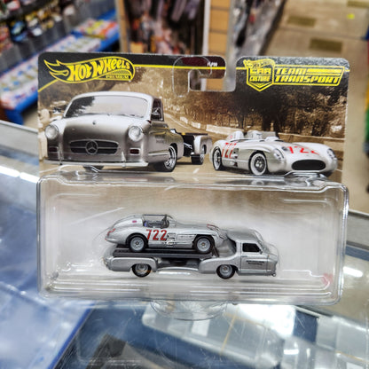 Hot Wheels - Team Transport - Mercedes-Benz 300 SLR/Renntransporter