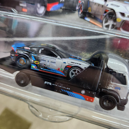 Hot Wheels - Team Transport - 2024 Ford Mustang RTR Spec 5-FD/Aero Lift