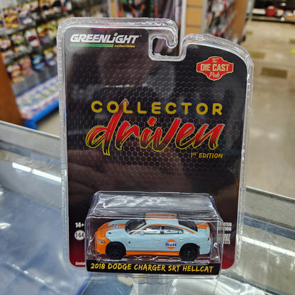 Greenlight - 2018 Dodge Charger SRT Hellcat 'Gulf Livery' - 1:64 Scale