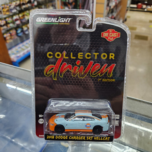 Greenlight - 2018 Dodge Charger SRT Hellcat 'Gulf Livery' - 1:64 Scale