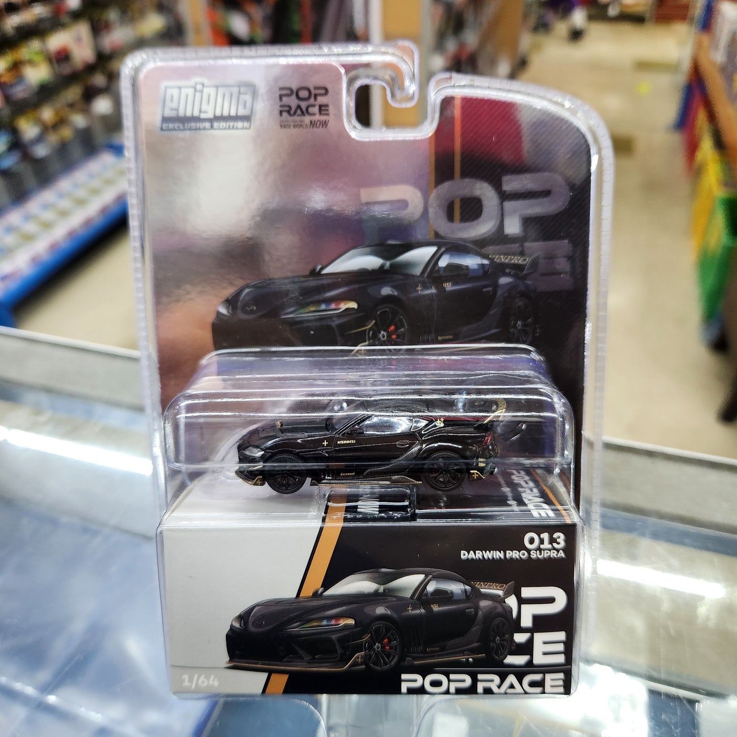 Pop Race - Toyota Supra (A90) Darwin Pro 66G NWB 'Enigma' - Midnight Black