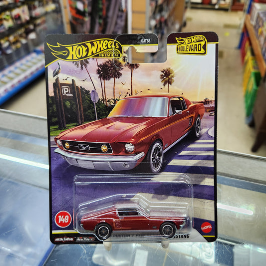 Hot Wheels Premium - Boulevard #149 - ’67 Custom Ford Mustang