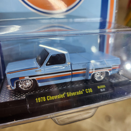 M2 Machines - 1978 Chevrolet Silverado 30 Custom 'Gulf'