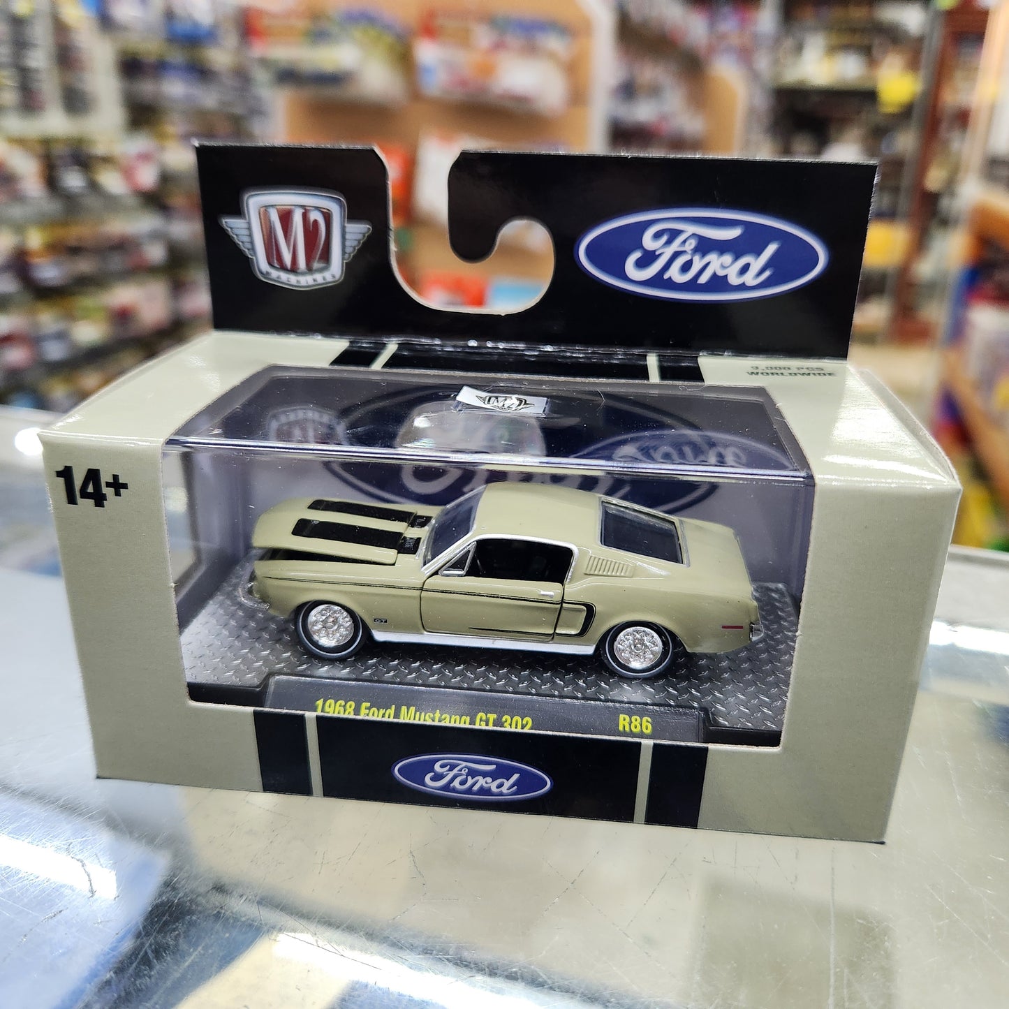 M2 Machines - 'Detroit Muscle' Mix 86 - 1968 Ford Mustang GT 302