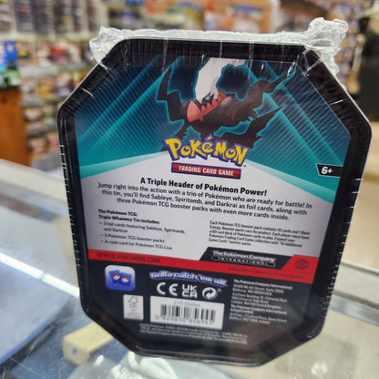 Pokemon TCG: Triple Whammy Back Issue Collector Tin - Darkrai