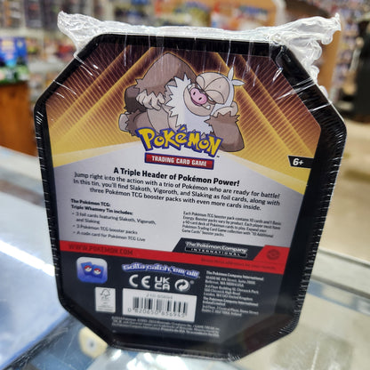 Pokemon TCG: Triple Whammy Back Issue Collector Tin - Slacking