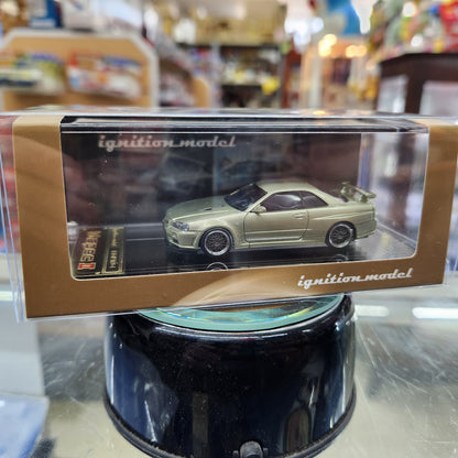 Ignition Model - Nissan Skyline GT-R V-spec Ⅱ(R34) Millennium Jade