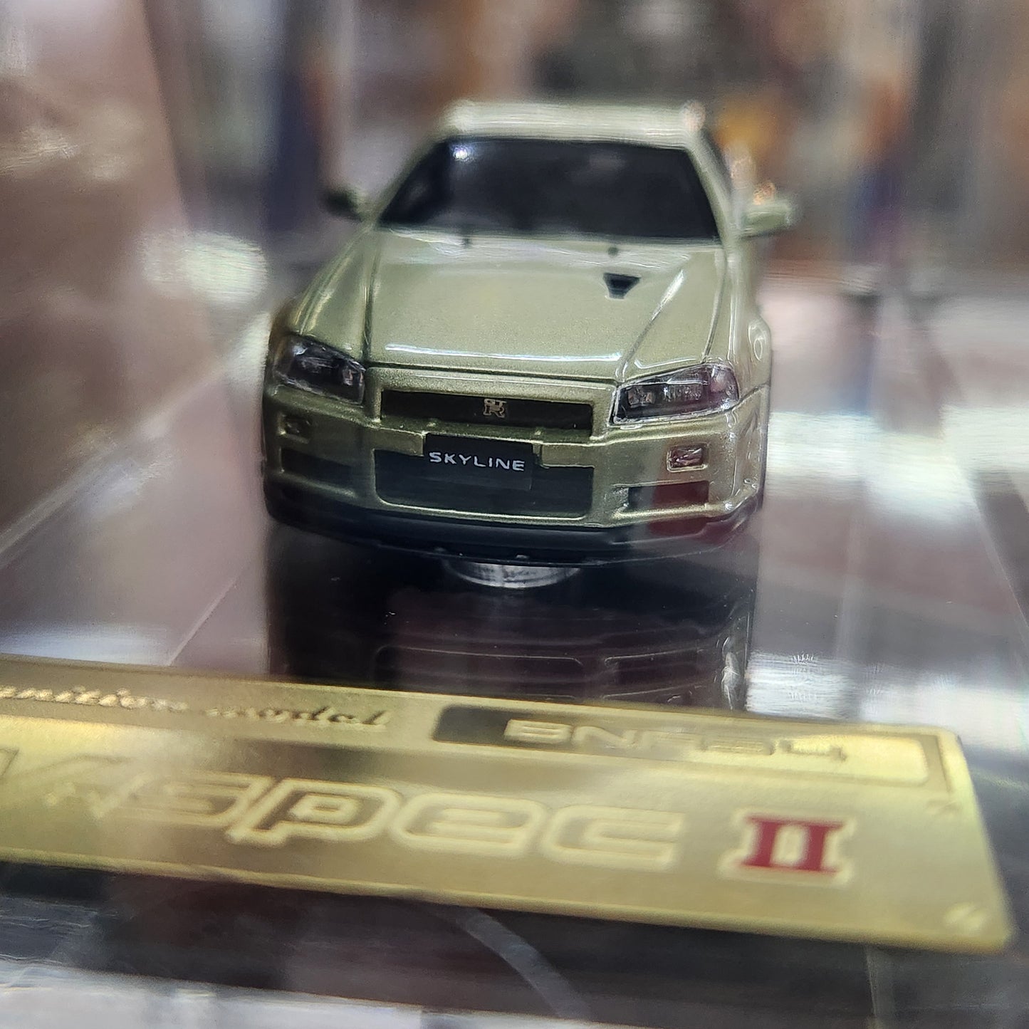 Ignition Model - Nissan Skyline GT-R V-spec Ⅱ(R34) Millennium Jade