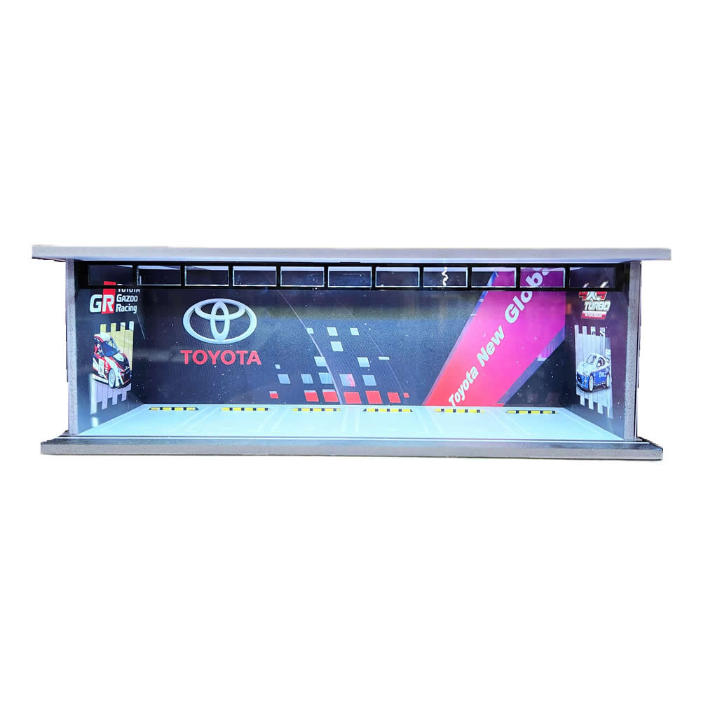 Moreart - Toyota Parking Garage with Lights (USB Powered) 1:64 Scale