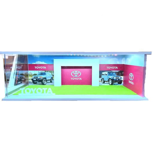Moreart - Toyota Showroom with Lights (USB Powered) - 1:64 Scale