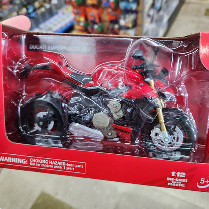 New Ray - 2022 Ducati Super Naked V4S Road Bike - 1:12 Scale
