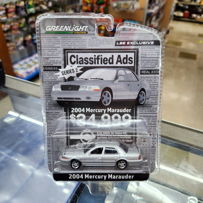 Greenlight - 2003 Mercury Marauder 'Classified Ads' Series (Silver) - 1:64 Scale