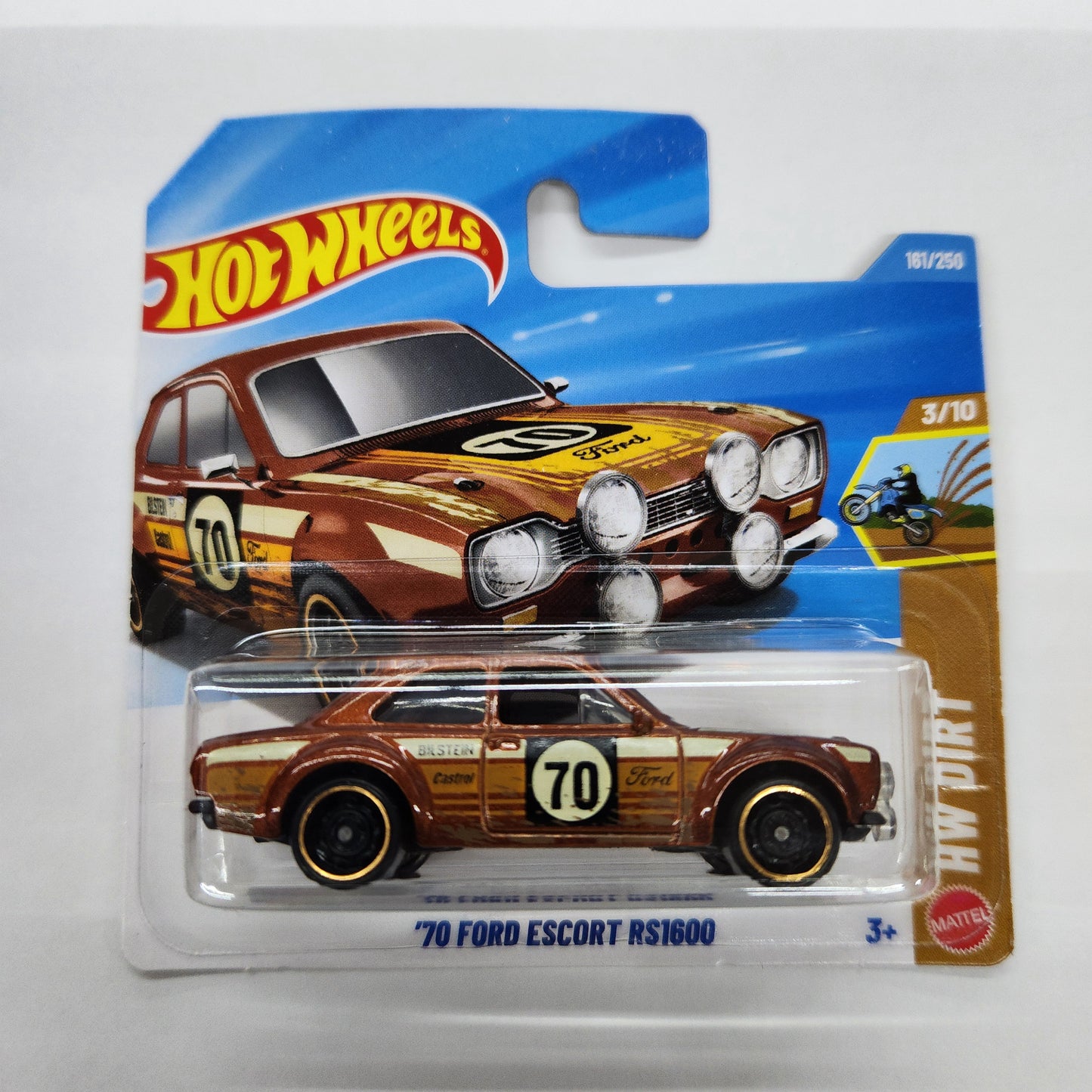 Hot Wheels - 1970 Ford Escort RS1600 #70 - Short Card