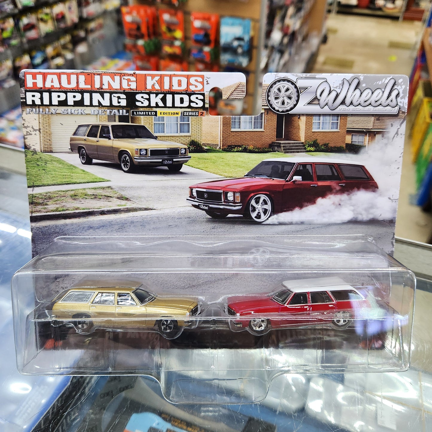 Oz Wheels - Hauling Kids & Ripping Skids FSD Twin Pack (Series 2) - Holden HJ Wagon