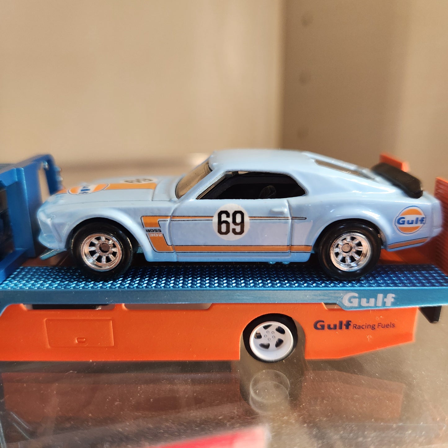 Uncarded - Hot Wheels - 1969 Ford Mustang Boss 302 'Gulf'