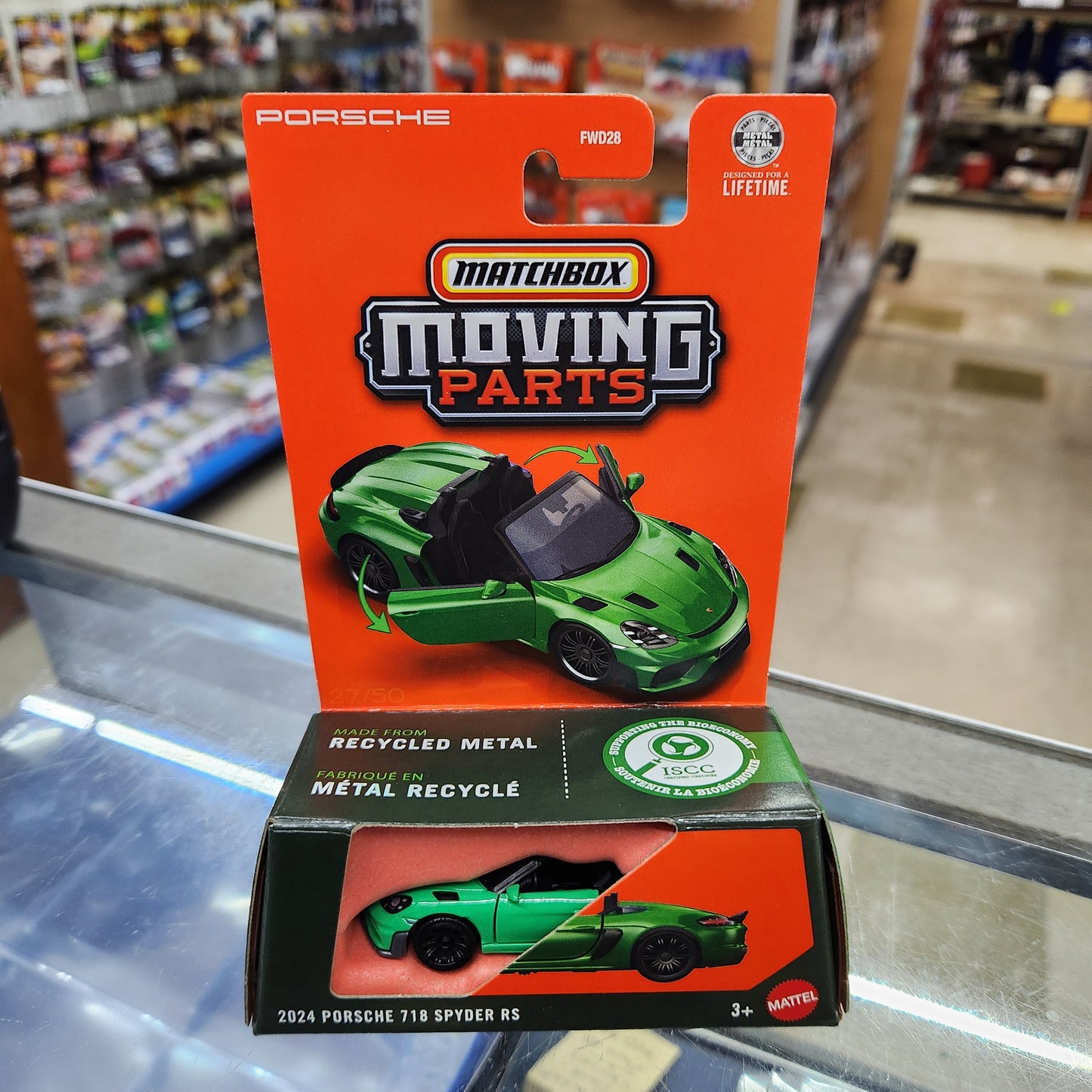 Matchbox - Moving Parts - 2024 Porsche 718 Spyder RS